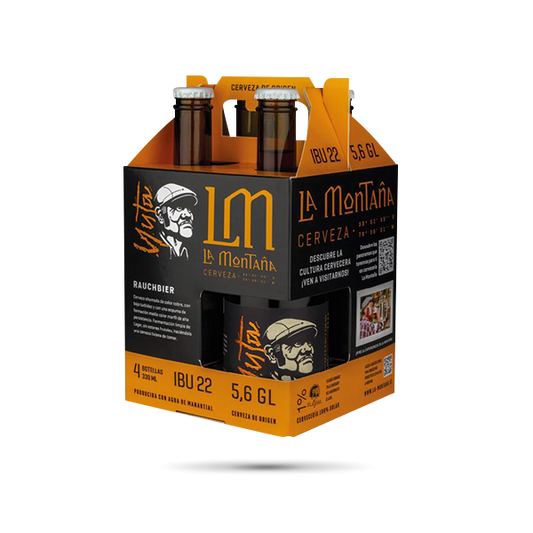 PACK CERVEZA YUTA 330 ML /4 UNIDADES
