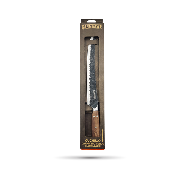 CUCHILLO CURVO MARTILLADO