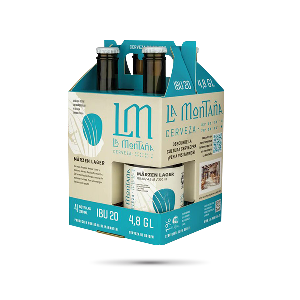 PACK CERVEZA MARZEN LAGER 330 ML /4 UNIDADES