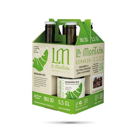 PACK CERVEZA SESSION IPA  330 ML/ 4 UNIDADES