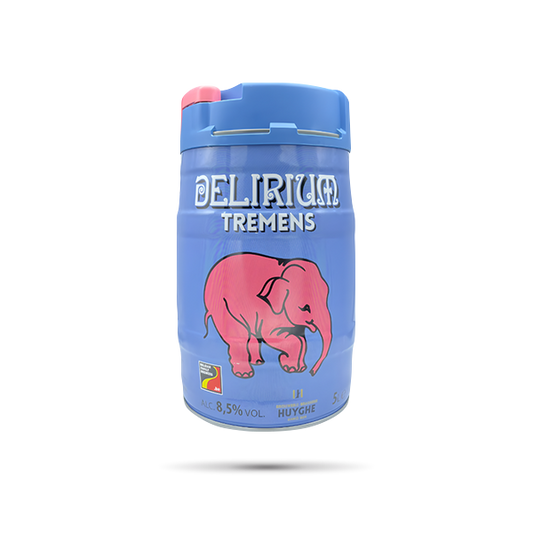 CERVEZA BARRIL DELIRIUM TREMENS 5LTROS