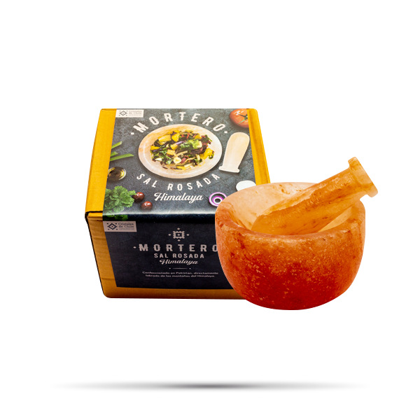 MORTERO SAL ROSADA 3 KG